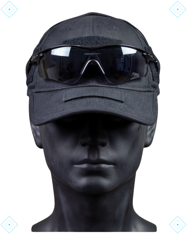 Rrezza Techwear Tactical Cap Foldable Multi-Storage Nylon Unisex