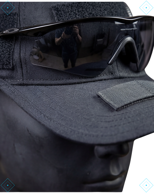 Rrezza Techwear Tactical Cap Foldable Multi-Storage Nylon Unisex