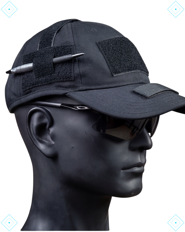 Rrezza Techwear Tactical Cap Foldable Multi-Storage Nylon Unisex