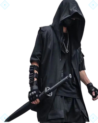 Rrezza ARENS Men's Sleeveless Technical Trench Techwear Vest Hip Hop