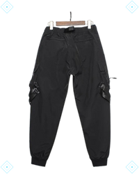 Rrezza Functional Techwear Cargo Pants - Black