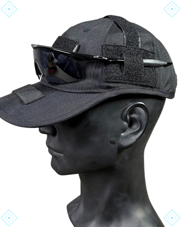 Rrezza Techwear Tactical Cap Foldable Multi-Storage Nylon Unisex
