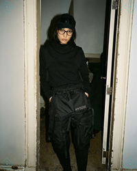 Rrezza Cropped Techwear Hoodie Women - Punk Y2K Hip Hop Style 2024