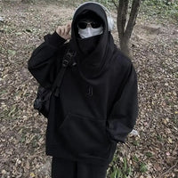 Rrezza Techwear Hoodie - Japanese Harajuku Urban Cyberpunk Pullover