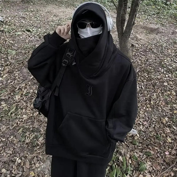 Rrezza Techwear Hoodie - Japanese Harajuku Urban Cyberpunk Pullover