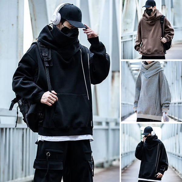 Rrezza Techwear Hoodie - Japanese Harajuku Urban Cyberpunk Pullover